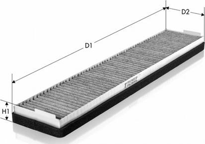 Tecneco Filters CK5366-C - Filtrs, Salona telpas gaiss adetalas.lv