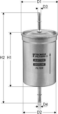 Tecneco Filters IN88 - Degvielas filtrs adetalas.lv