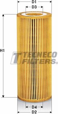 Tecneco Filters OL09496-E - Eļļas filtrs adetalas.lv