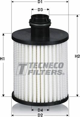 Tecneco Filters OL02506/1-E - Eļļas filtrs adetalas.lv