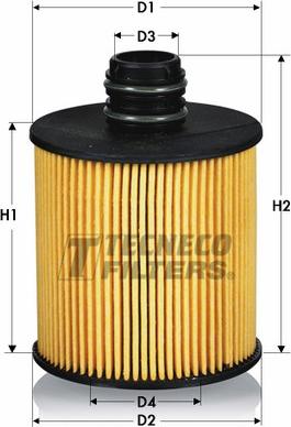 Tecneco Filters OL025083-E - Eļļas filtrs adetalas.lv