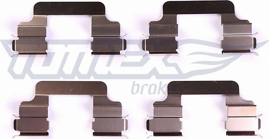 TOMEX brakes TX 44-50 - Piederumu komplekts, Disku bremžu uzlikas adetalas.lv