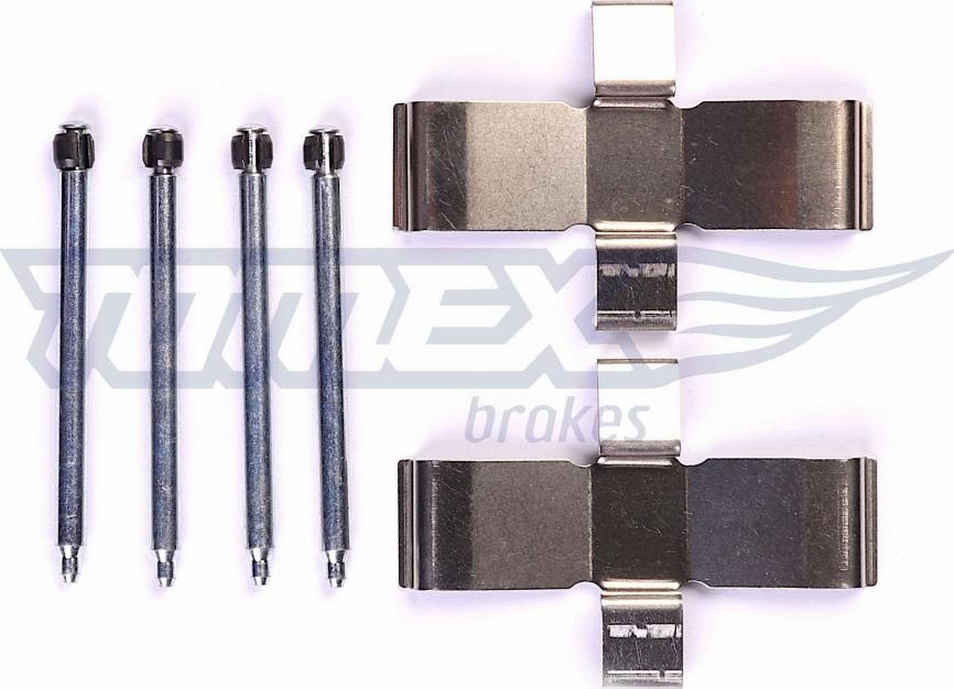 TOMEX brakes TX 44-81 - Piederumu komplekts, Disku bremžu uzlikas adetalas.lv