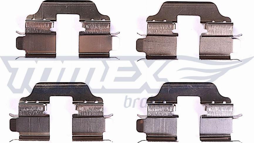 TOMEX brakes TX 44-79 - Piederumu komplekts, Disku bremžu uzlikas adetalas.lv