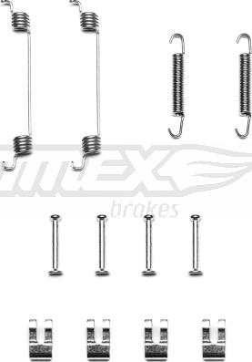 TOMEX brakes TX 40-58 - Piederumu komplekts, Bremžu loki adetalas.lv