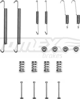 TOMEX brakes TX 40-60 - Piederumu komplekts, Bremžu loki adetalas.lv