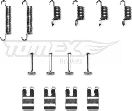 TOMEX brakes TX 41-77 - Piederumu komplekts, Bremžu loki adetalas.lv