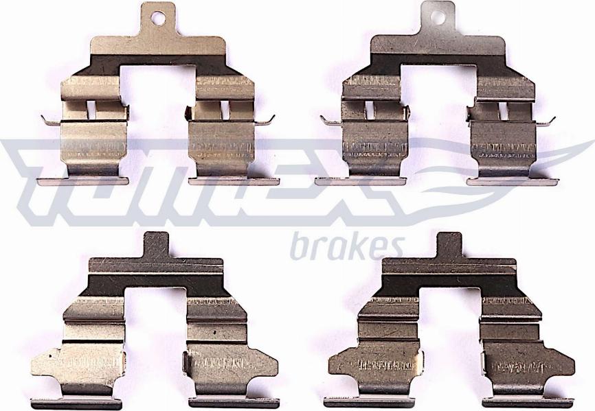 TOMEX brakes TX 43-96 - Piederumu komplekts, Disku bremžu uzlikas adetalas.lv