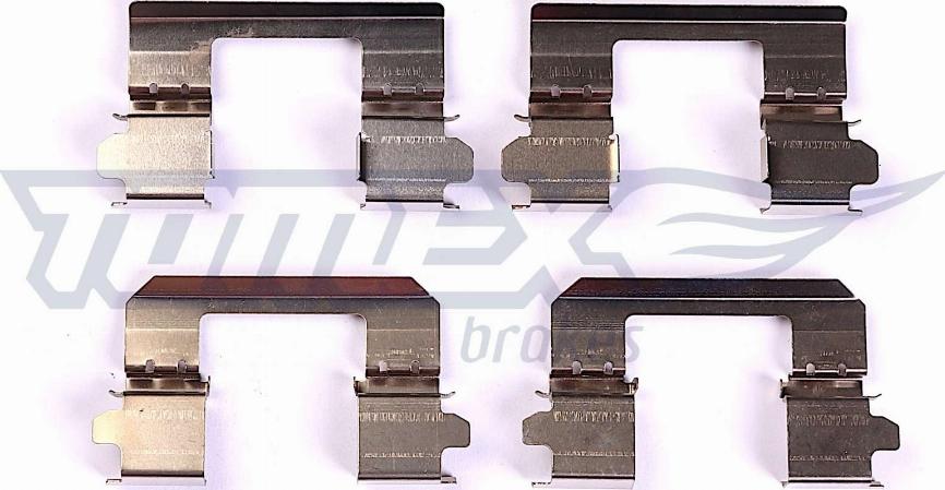 TOMEX brakes TX 43-48 - Piederumu komplekts, Disku bremžu uzlikas adetalas.lv