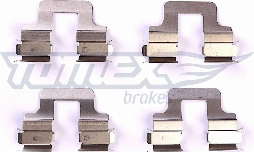 TOMEX brakes TX 43-15 - Piederumu komplekts, Disku bremžu uzlikas adetalas.lv