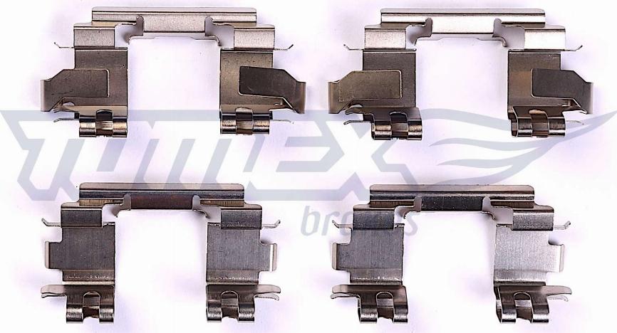 TOMEX brakes TX 43-80 - Piederumu komplekts, Disku bremžu uzlikas adetalas.lv