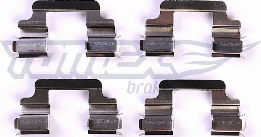 TOMEX brakes TX 43-33 - Piederumu komplekts, Disku bremžu uzlikas adetalas.lv