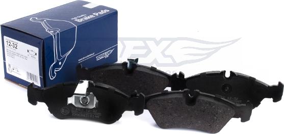 TOMEX brakes TX 12-32 - Bremžu uzliku kompl., Disku bremzes adetalas.lv