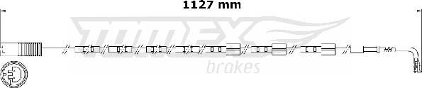 TOMEX brakes TX 31-01 - Indikators, Bremžu uzliku nodilums adetalas.lv