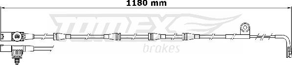 TOMEX brakes TX 31-33 - Indikators, Bremžu uzliku nodilums adetalas.lv