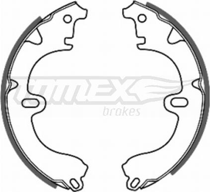 TOMEX brakes TX 20-82 - Bremžu loku komplekts adetalas.lv