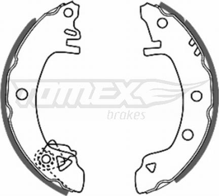 TOMEX brakes TX 20-32 - Bremžu loku komplekts adetalas.lv