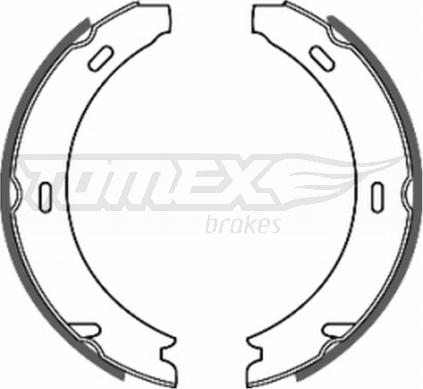 TOMEX brakes TX 20-37 - Bremžu loku komplekts adetalas.lv