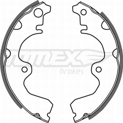 TOMEX brakes TX 21-08 - Bremžu loku komplekts adetalas.lv