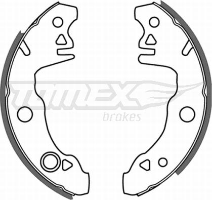 TOMEX brakes TX 21-29 - Bremžu loku komplekts adetalas.lv