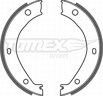 TOMEX brakes TX 21-26 - Bremžu loku komplekts adetalas.lv