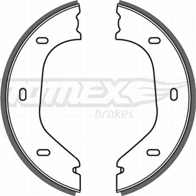 TOMEX brakes TX 21-21 - Bremžu loku komplekts adetalas.lv