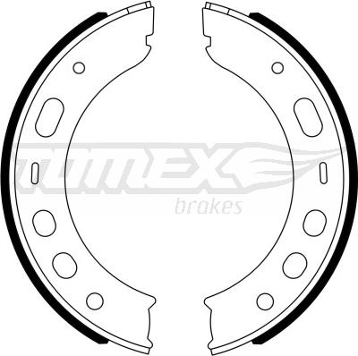 TOMEX brakes TX 23-17 - Bremžu loku komplekts adetalas.lv