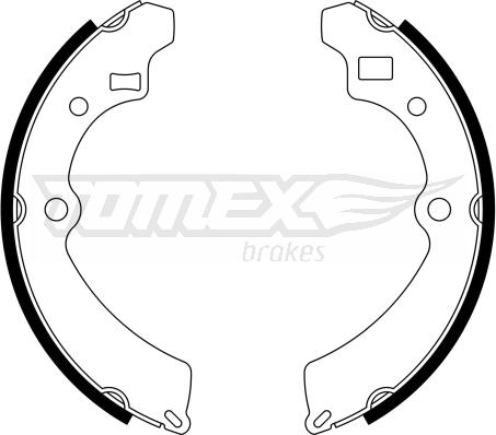 TOMEX brakes TX 23-32 - Bremžu loku komplekts adetalas.lv