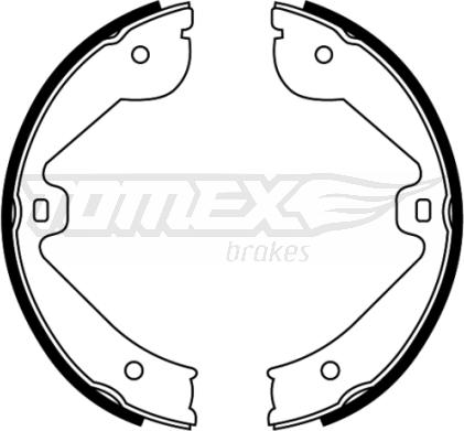 TOMEX brakes TX 22-67 - Bremžu loku komplekts adetalas.lv