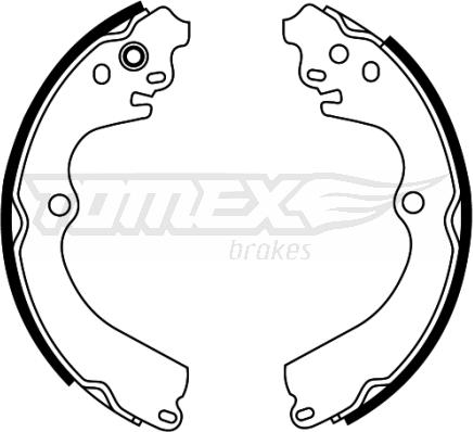 TOMEX brakes TX 22-32 - Bremžu loku komplekts adetalas.lv