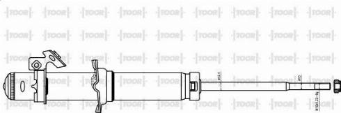 TOOR SG11560 - Amortizators adetalas.lv