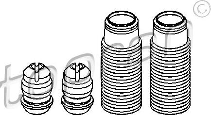 Topran 914 001 - Putekļu aizsargkomplekts, Amortizators adetalas.lv