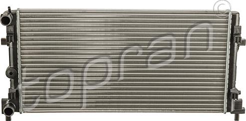 Topran 115 631 - Radiators, Motora dzesēšanas sistēma adetalas.lv