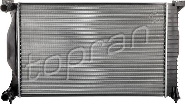 Topran 110 367 - Radiators, Motora dzesēšanas sistēma adetalas.lv