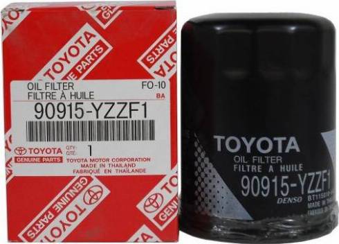 TOYOTA 90915YZZF1 - Eļļas filtrs adetalas.lv