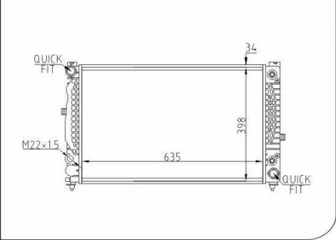 TQ 60876 - Radiators, Motora dzesēšanas sistēma adetalas.lv