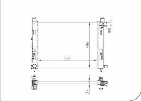 TQ 133725 - Radiators, Motora dzesēšanas sistēma adetalas.lv