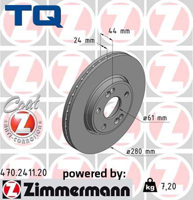 TQ TQ-BD0992 - Bremžu diski adetalas.lv