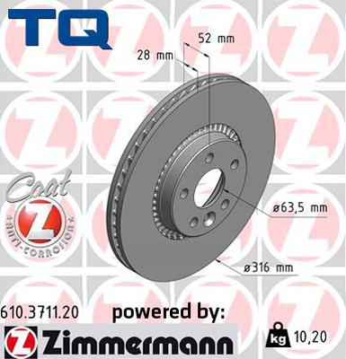 TQ 229506 - Bremžu diski adetalas.lv