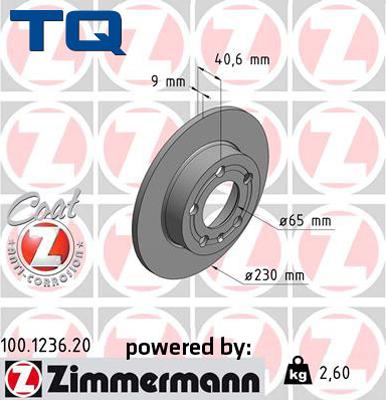 TQ TQ-BD0005 - Bremžu diski adetalas.lv