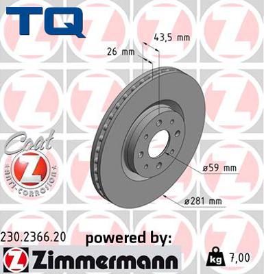 TQ 222657 - Bremžu diski adetalas.lv