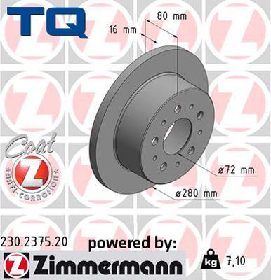 TQ TQ-BD0035 - Bremžu diski adetalas.lv