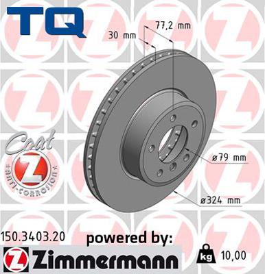 TQ 222609 - Bremžu diski adetalas.lv