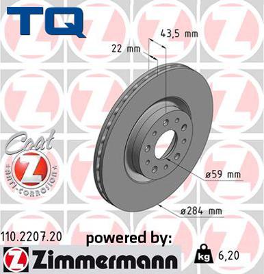 TQ 222604 - Bremžu diski adetalas.lv