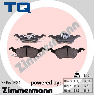 TQ 222675 - Bremžu uzliku kompl., Disku bremzes adetalas.lv