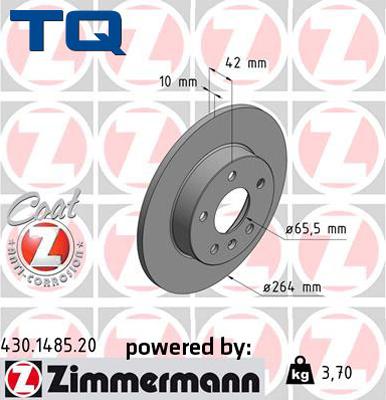 TQ TQ-BD0071 - Bremžu diski adetalas.lv