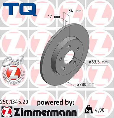 TQ TQ-BD0041 - Bremžu diski adetalas.lv