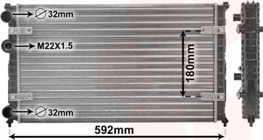 TQ TQ-49002023 - Radiators, Motora dzesēšanas sistēma adetalas.lv