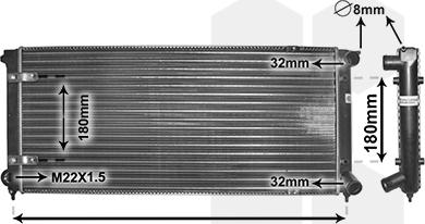 TQ TQ-58002041 - Radiators, Motora dzesēšanas sistēma adetalas.lv