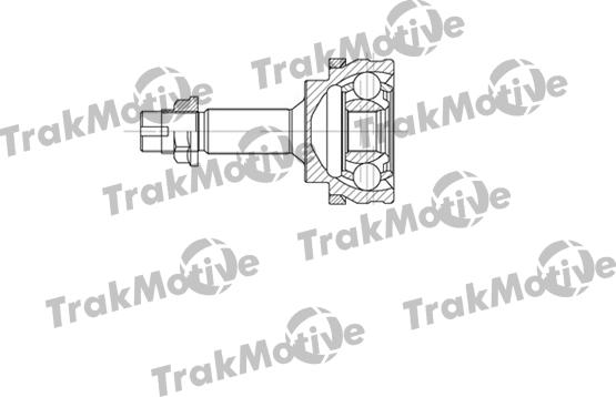 TrakMotive 40-0609 - Šarnīru komplekts, Piedziņas vārpsta adetalas.lv